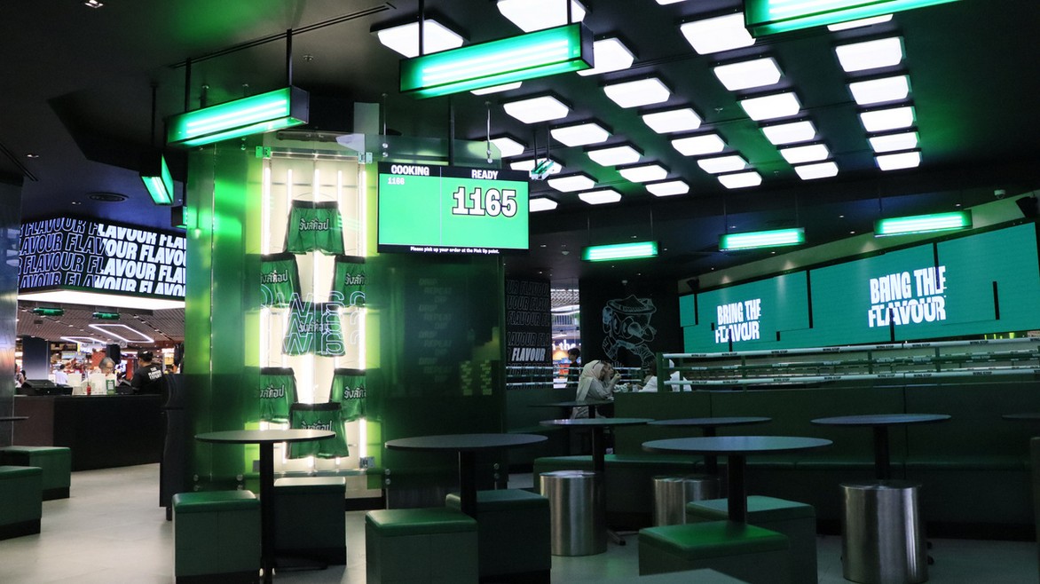 Wingstop Flagship Store @centralwOrld — The Look. The Mood. The Experience. project photo 2