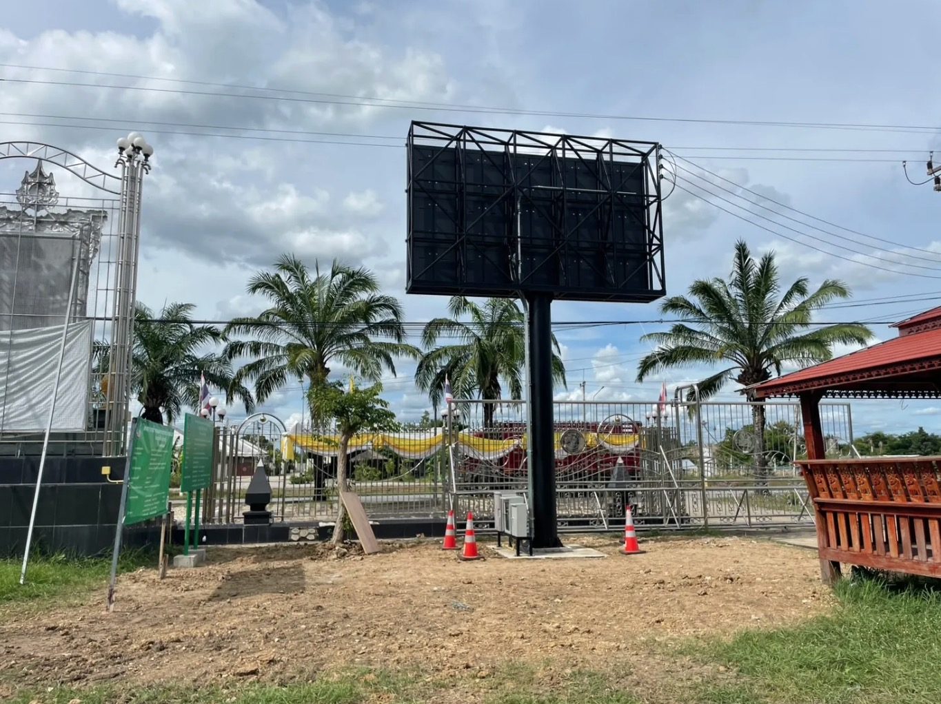 ภาพโครงการติดตั้ง LED Display ณ องค์การบริหารส่วนตำบลหนองอ้อ 4