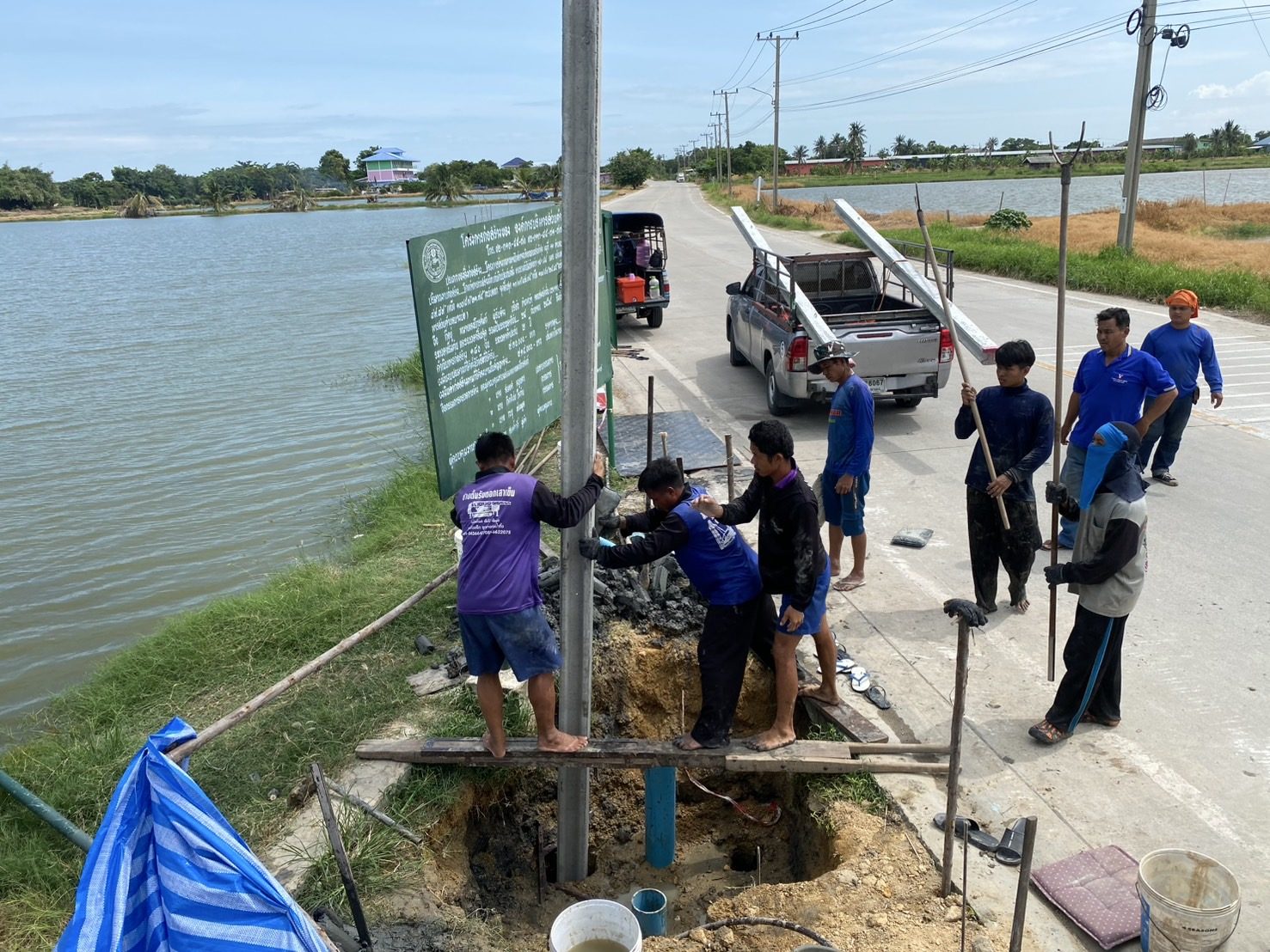 LED Display Installation at Bang Bo Subdistrict Administrative Organization, Samut Prakan Province project photo 1