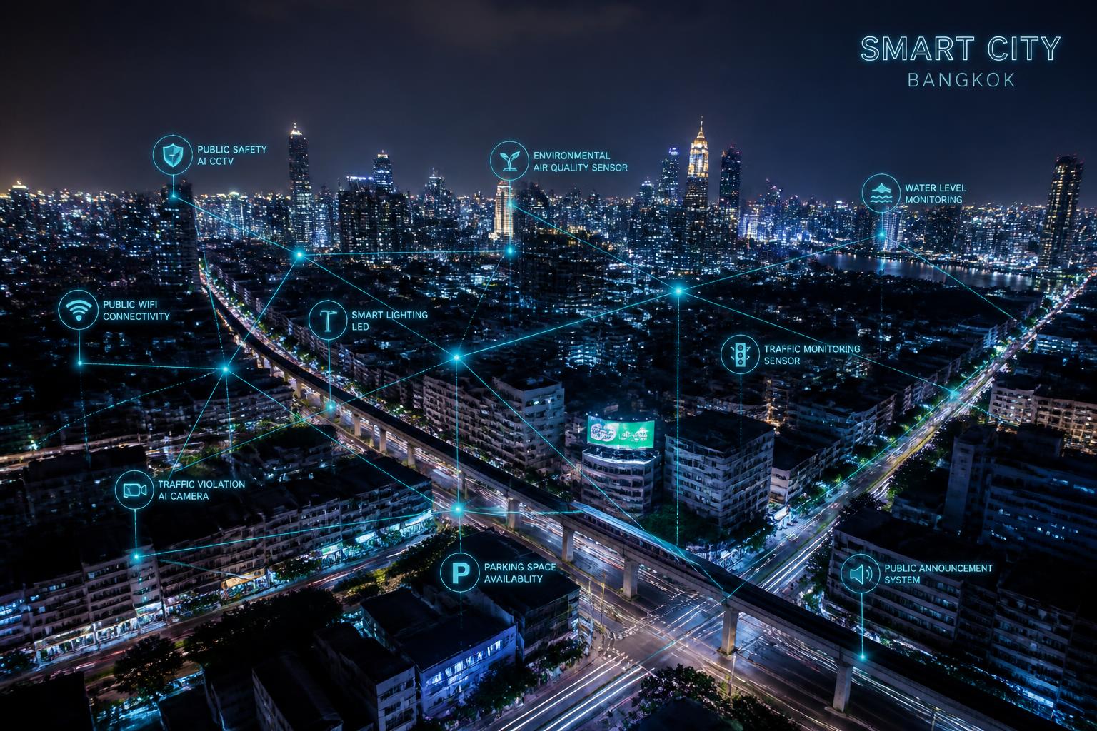 Integrated smart pole and connected city infrastructure